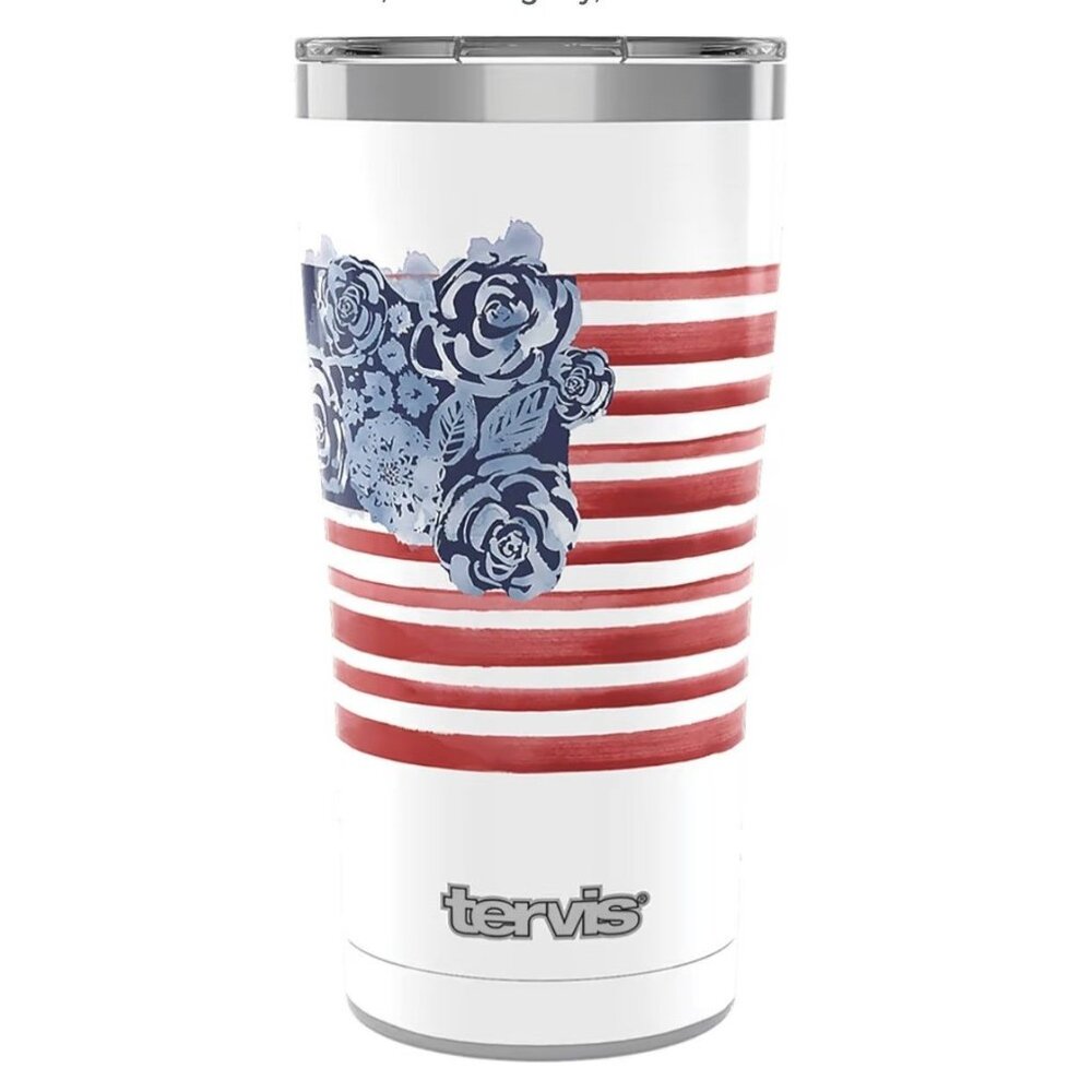 Tervis "Home Sweet Home" American Flag 30oz Insulated Stainless Tumbler- Sara B